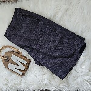 Quiksilver Black and Gray Amphibian Shorts